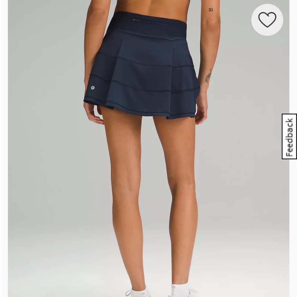Lululemon Navy Tennis Skirt